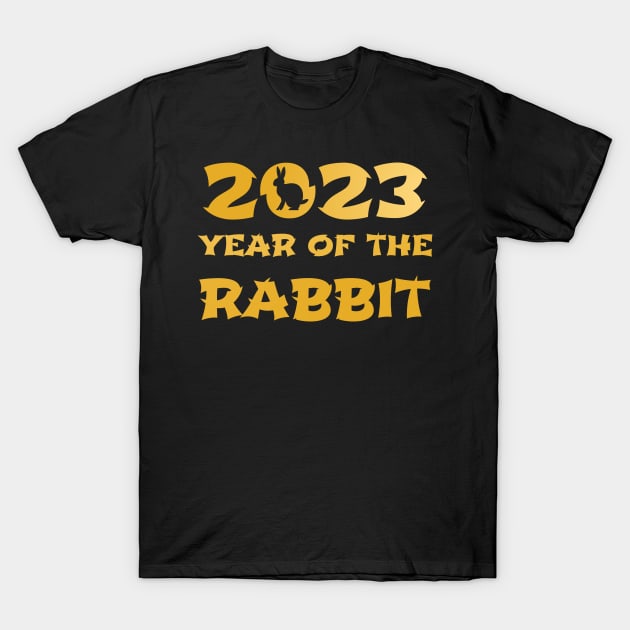 Chinese New Year 2023 T-Shirt Year Of The Rabbit T-Shirt by Iconra